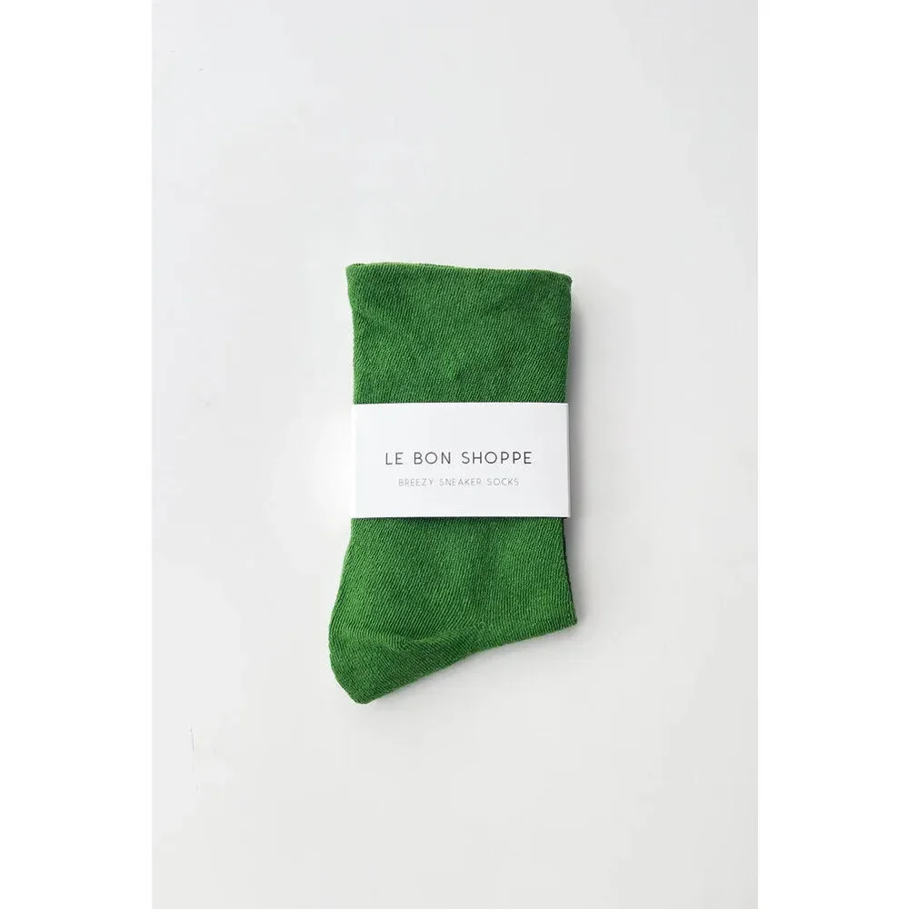 Le Bon Shoppe - Breezy Sneaker Socks | Avocado